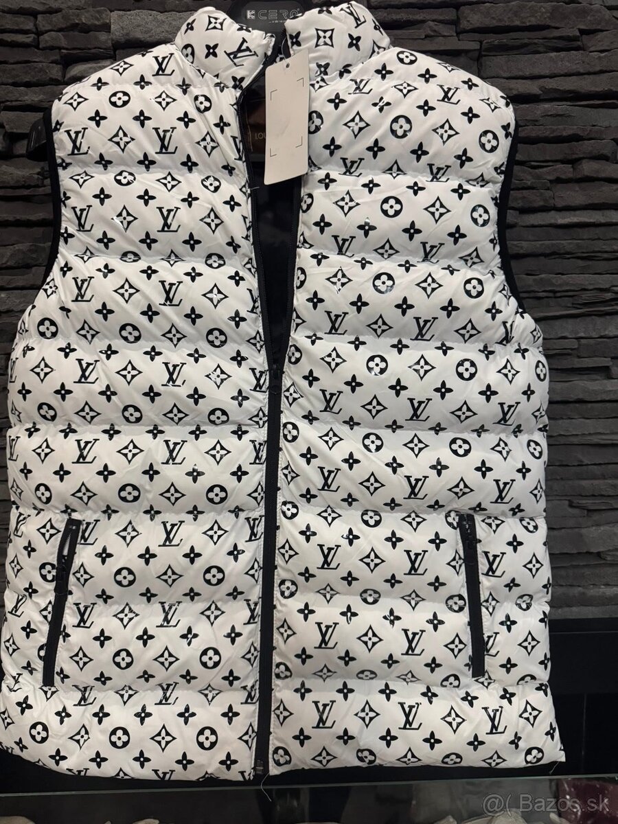 Louis Vuitton vesta biela