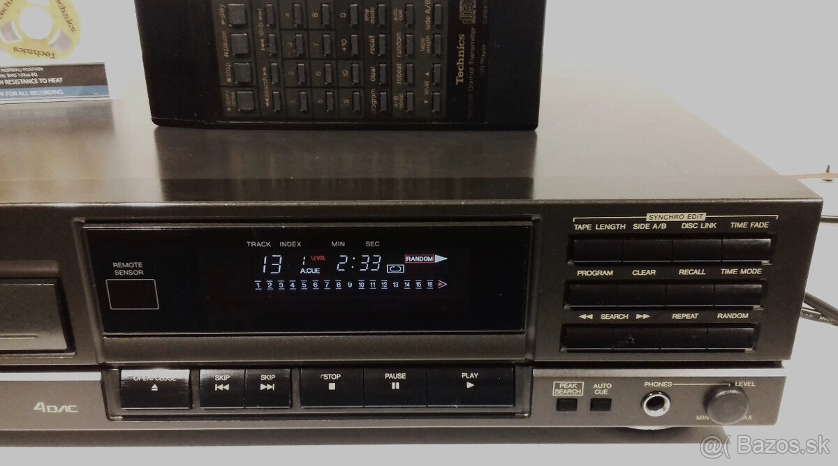 CD prehravac TECHNICS SL-P200A, Digital audio, GERMANY, AC82