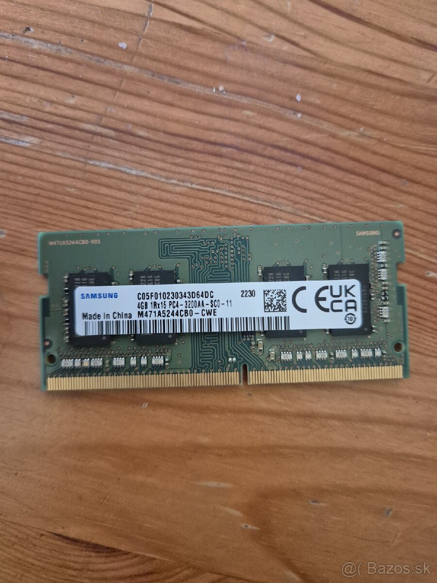 Ramka do notebooku 4gb PC4