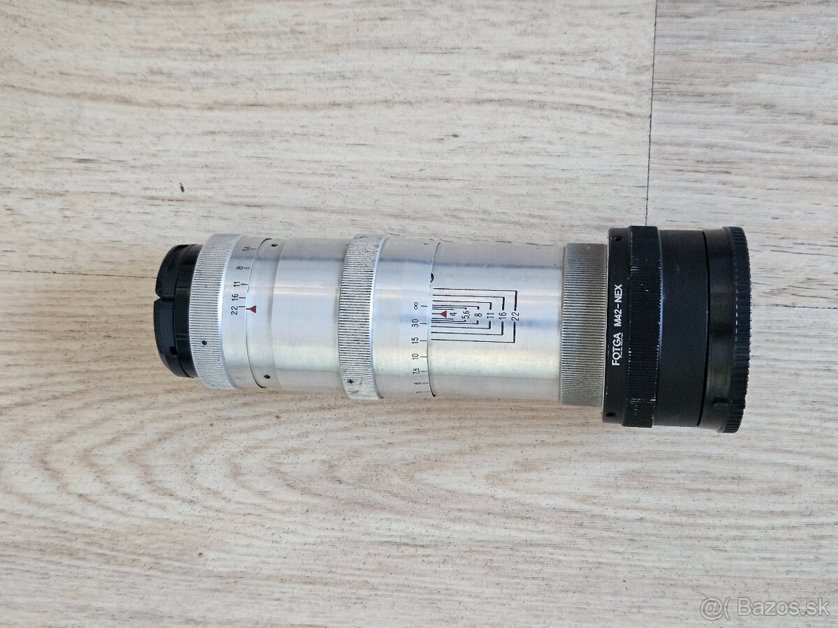 Predam vymenim Carl Zeiss Jena Triotar 135/4 inzerat platny