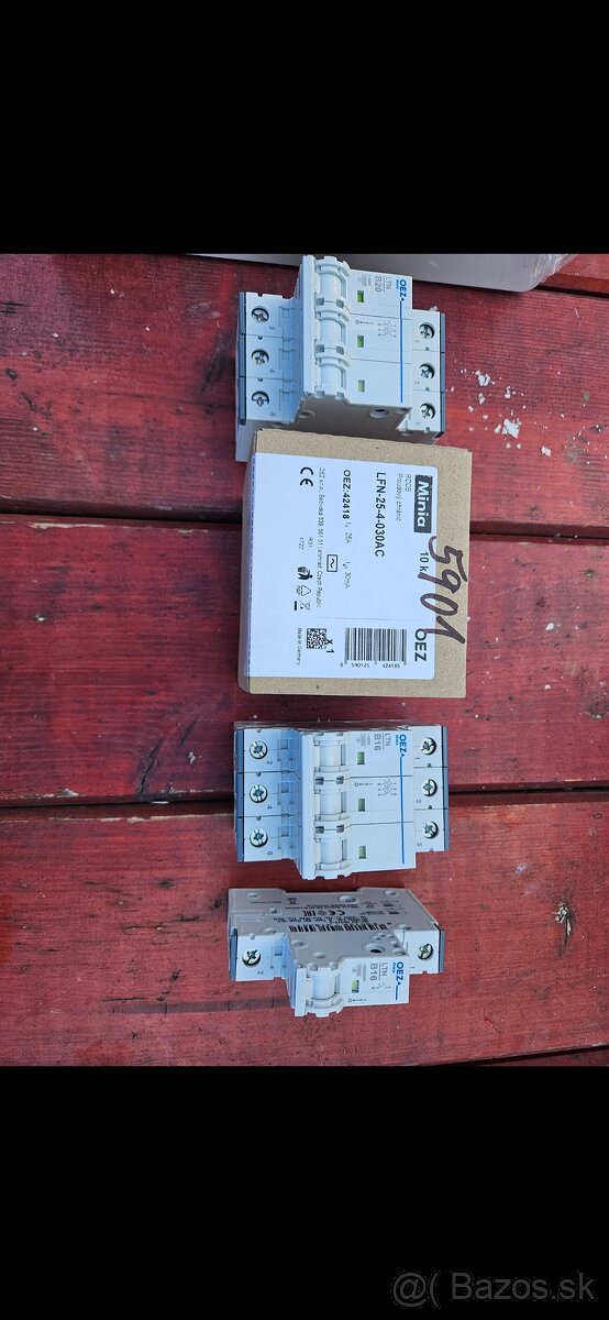 Ističe, prúdový chránič