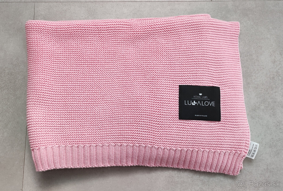 Lullalove Bambusová deka 80x100 cm