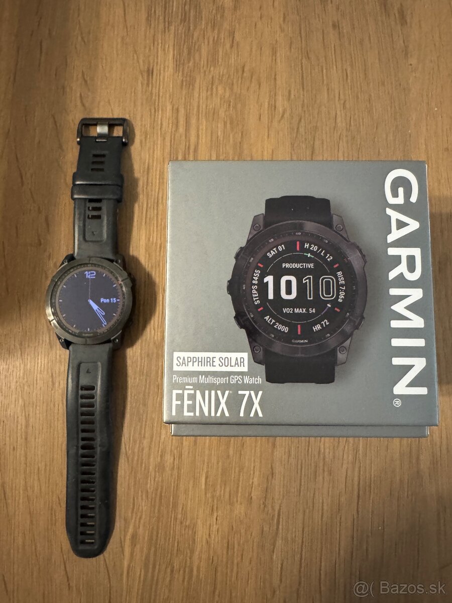 Garmin Fenix 7x Saphire Solar, 51mm