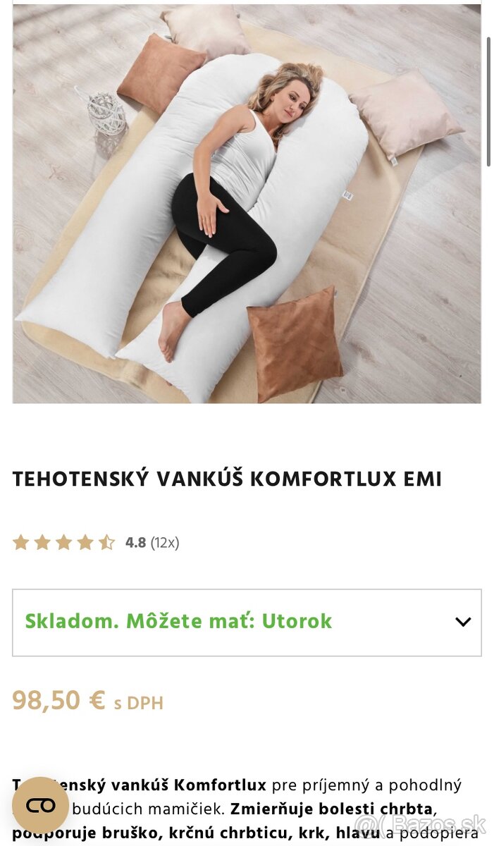 Tehotenský vankúš