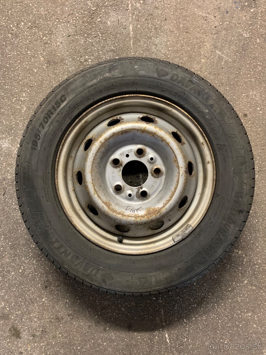 Predám plechové disky r 15ky,Ducato,Jumper,Boxer