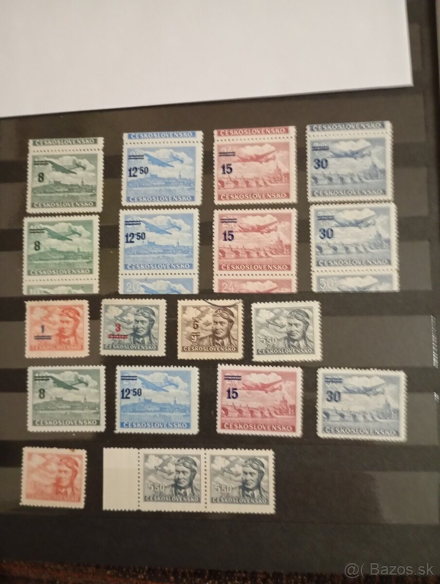 Letecké známky ČSR