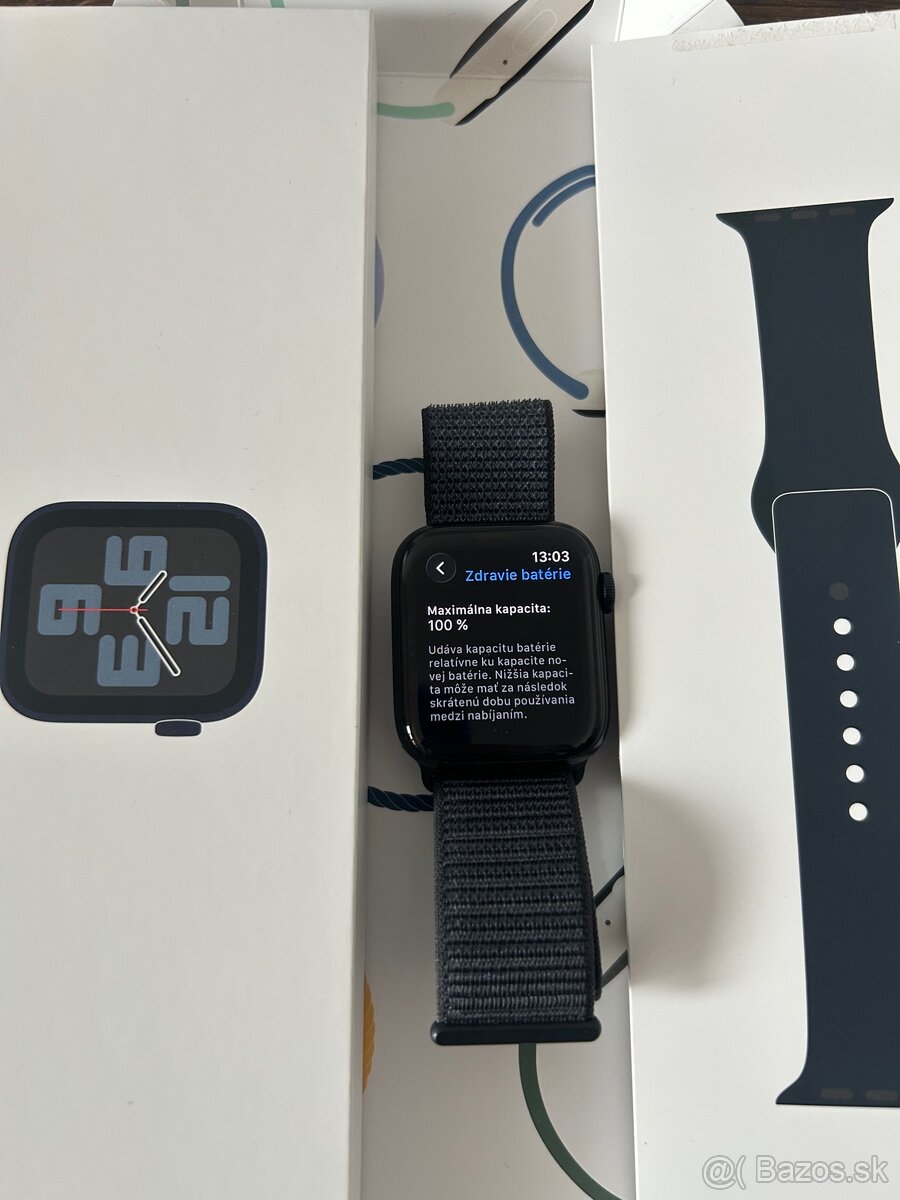 Apple Watch SE 44mm 2.generacia 100%