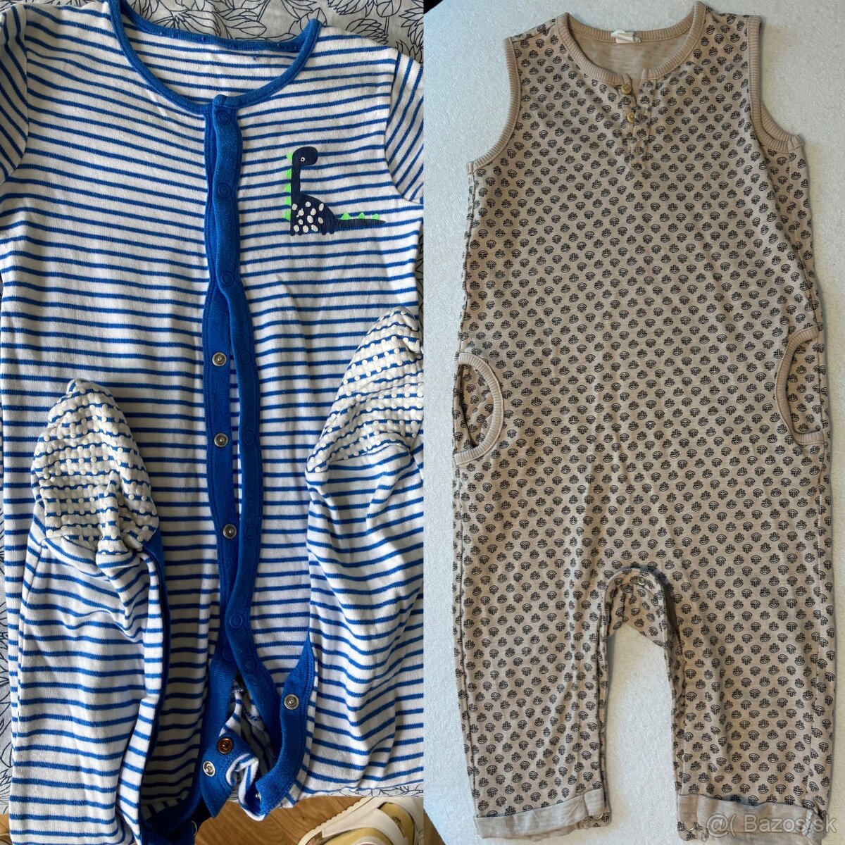 Pyžamo 92, letný overal 98