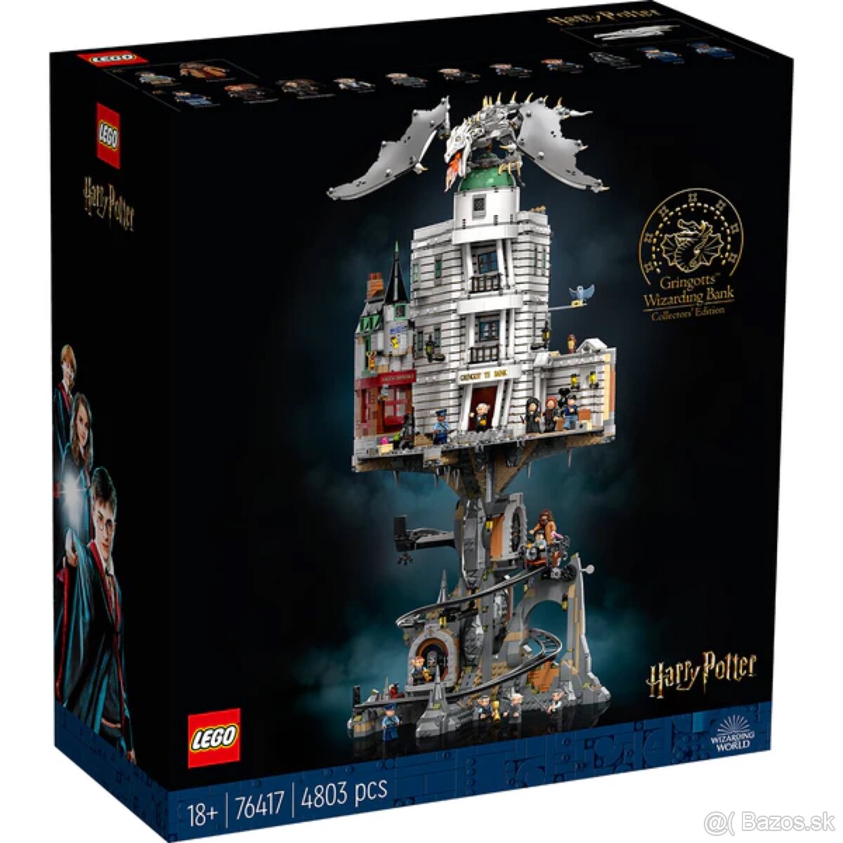Lego Harry Potter 75978 a 76417 šikmá ulička