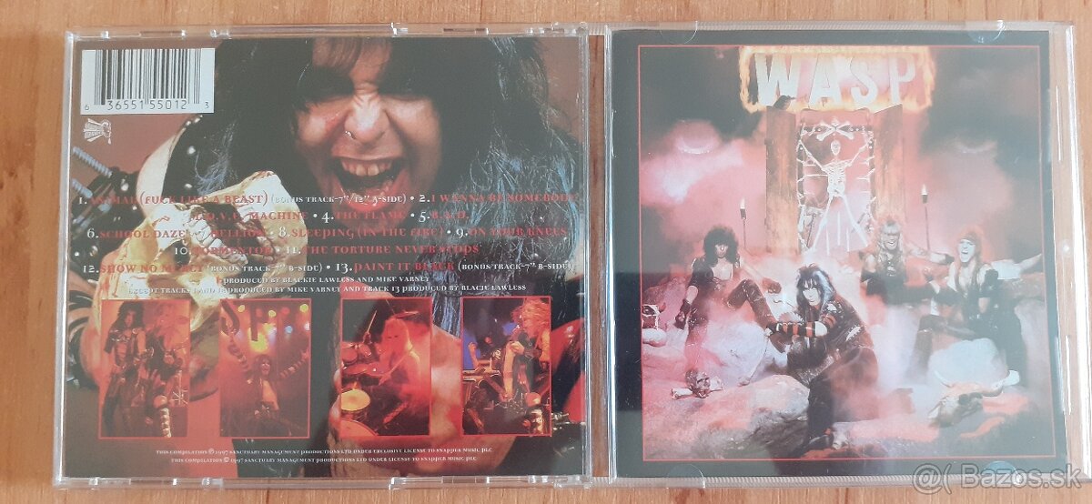 metal CD - W.A.S.P. -  W.A.S.P.