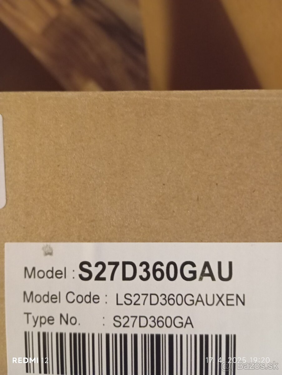 Predam Samsung 27