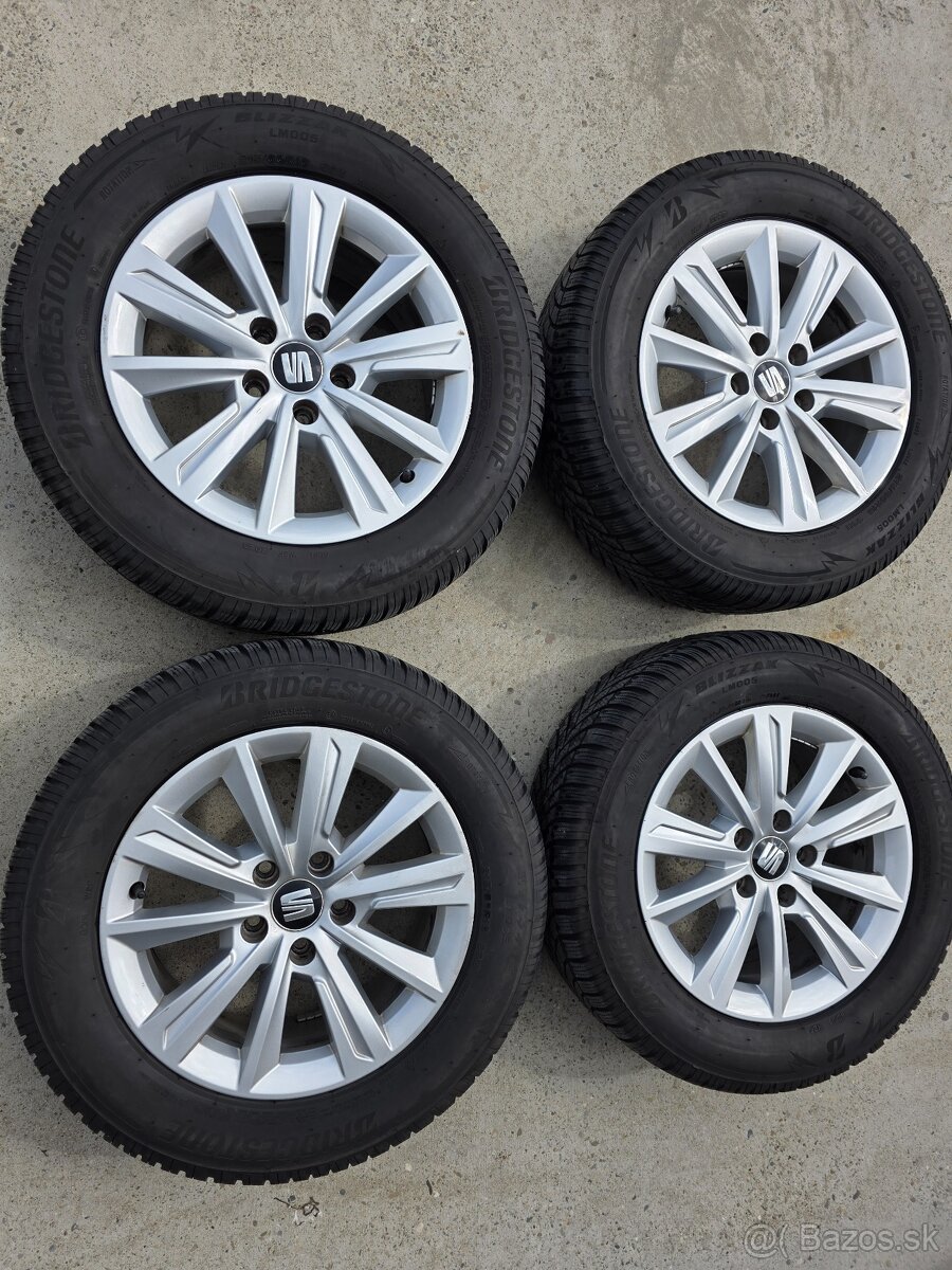 Predám disky Seat Alhambra vw sharan r16 et33