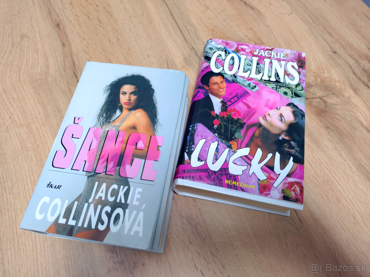 2x Jackie Collins CENA SPOLU