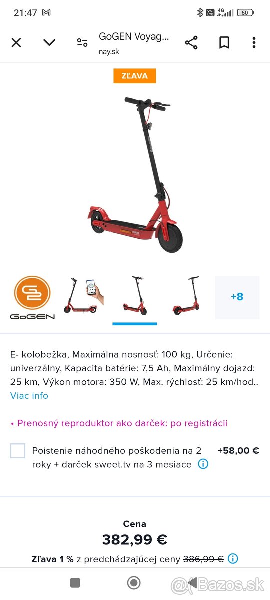 Elektricka kolobežka