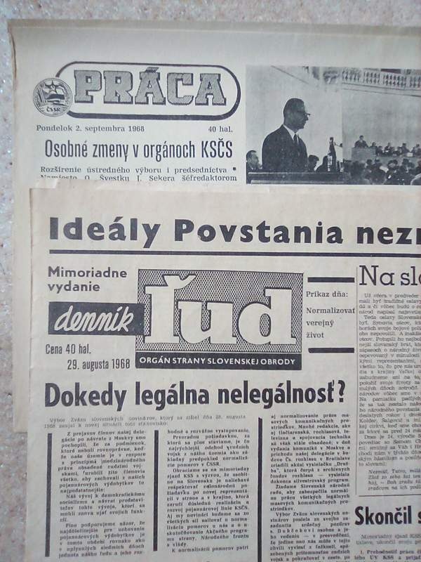 noviny 1968
