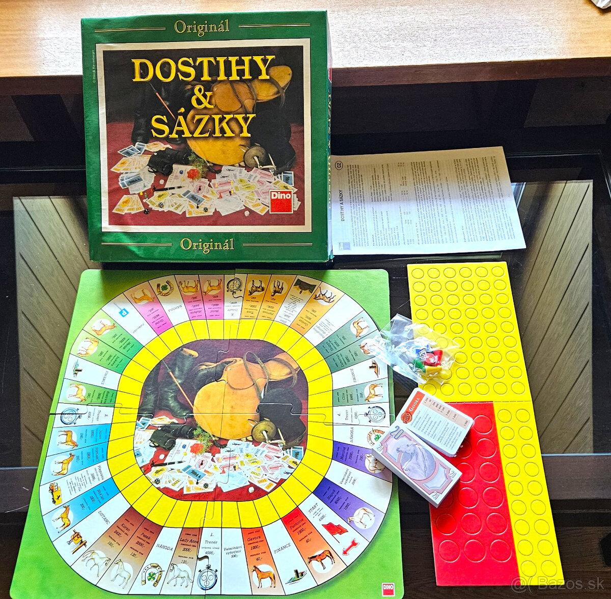 spolocenska hra_Dostihy a sázky originál