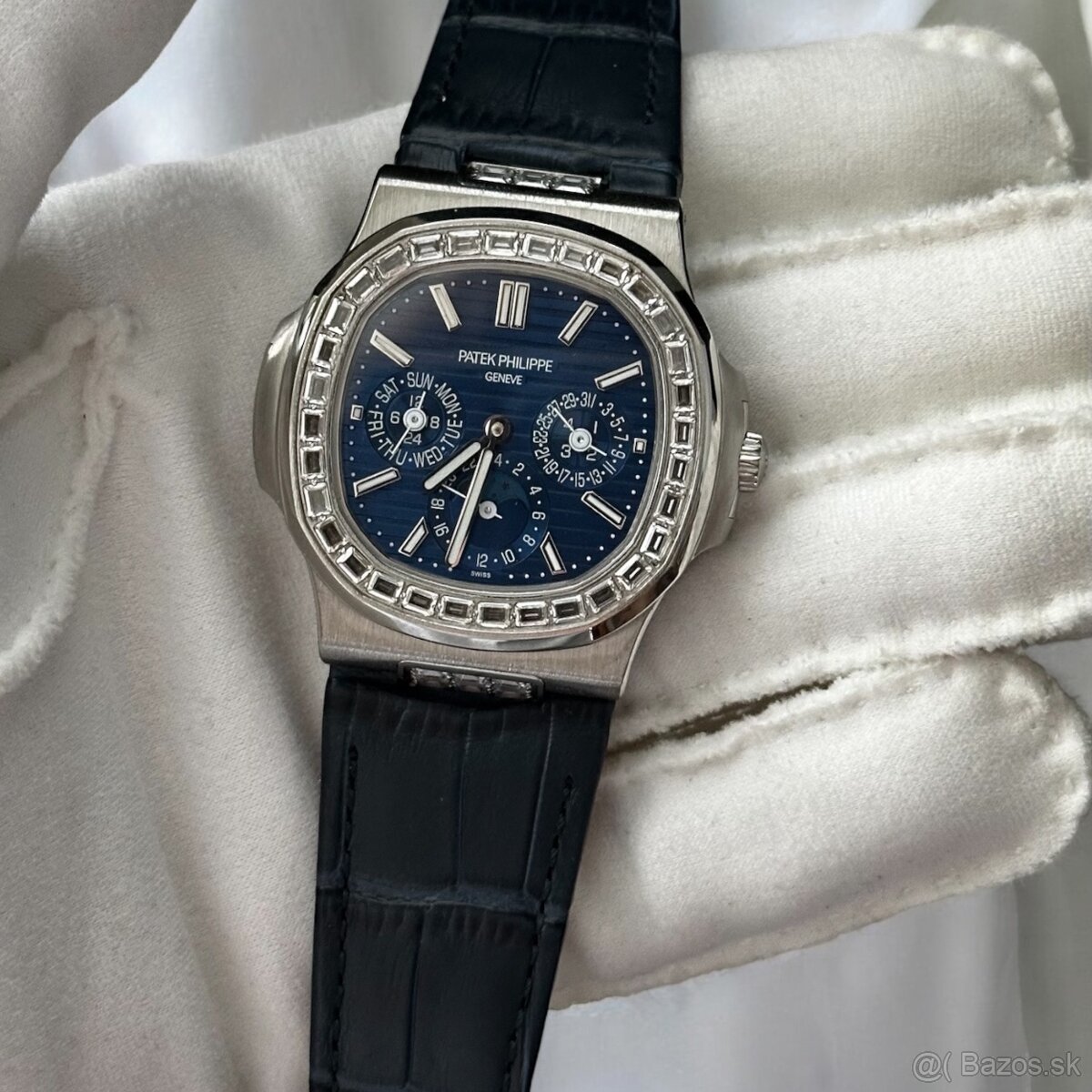 Patek Philippe Nautilus Blue/Diamond