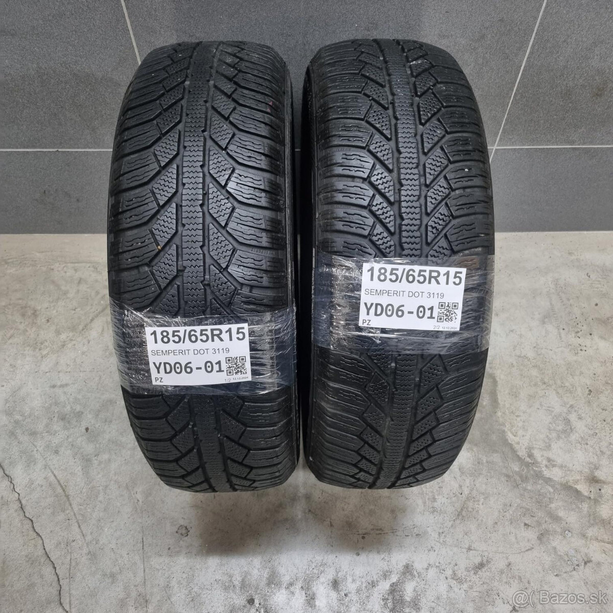 Zimné pneumatiky 185/65 R15 SEMPERIT DOT3119