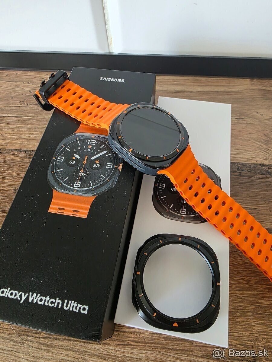 Predám hodinky Samsung Watch Ultra, komplet krabica zaruka