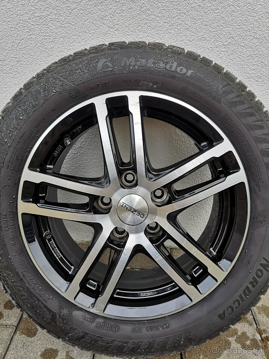 Dezent TZ Dark - 205/55 R16 91H Matador MP93 NORDICCA