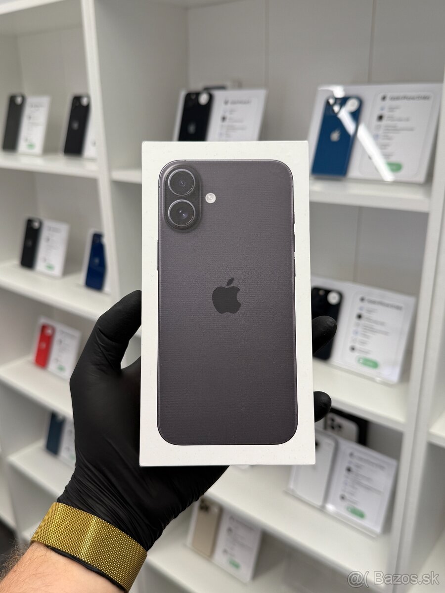 ZÁRUKA 2 ROKY / NOVÝ Apple iPhone 16 Plus 128GB Black
