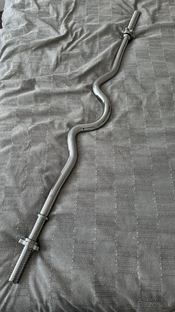 Vzpieračská tyč so silným ohybom 120cm