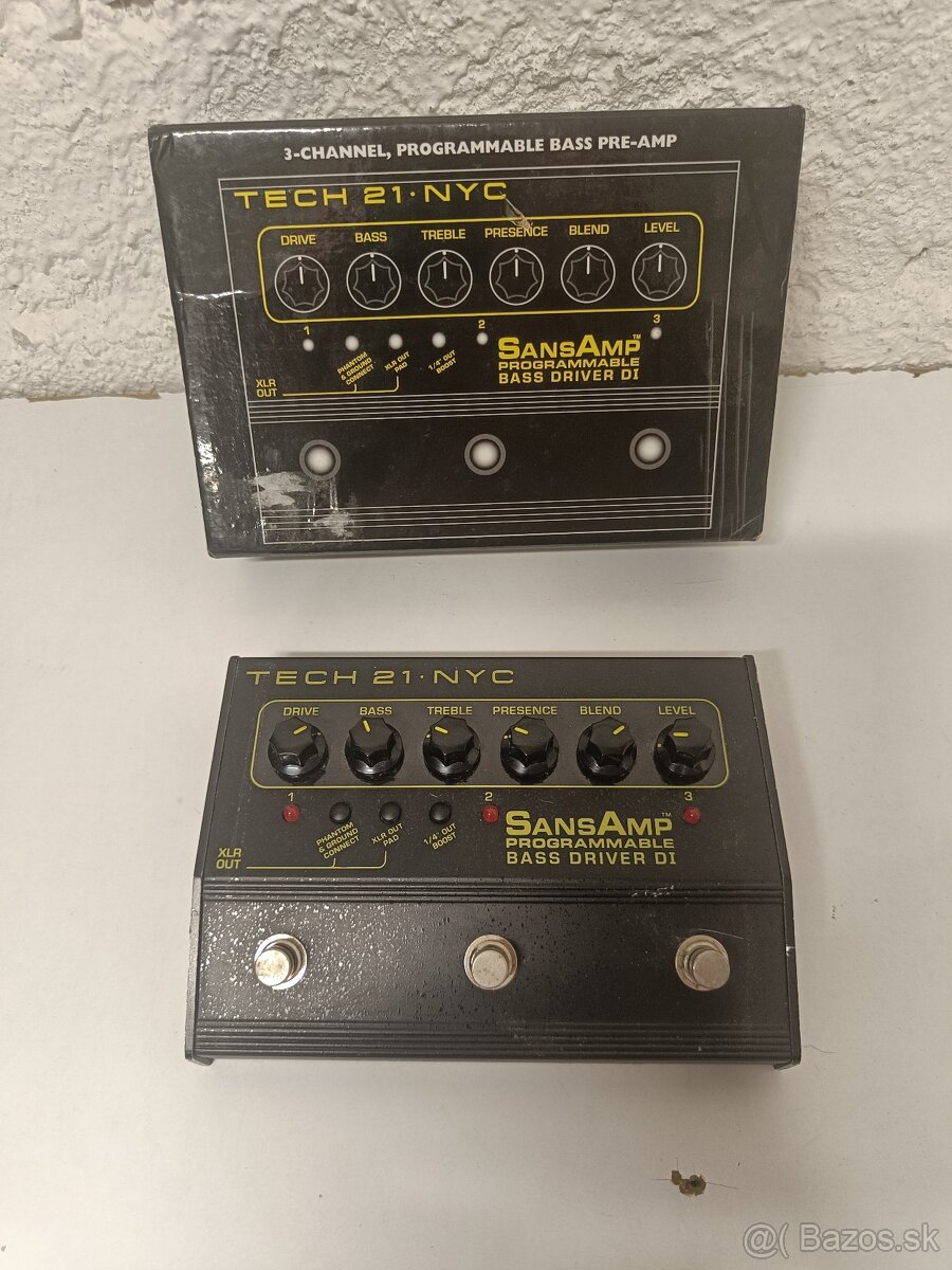 Sansamp Programmable Bass driver DI