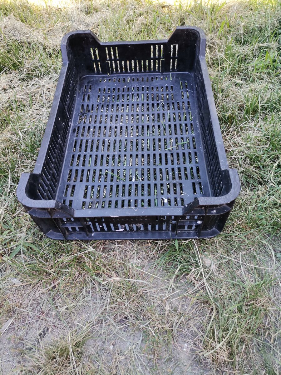 Plastove prepravky, bednicky.