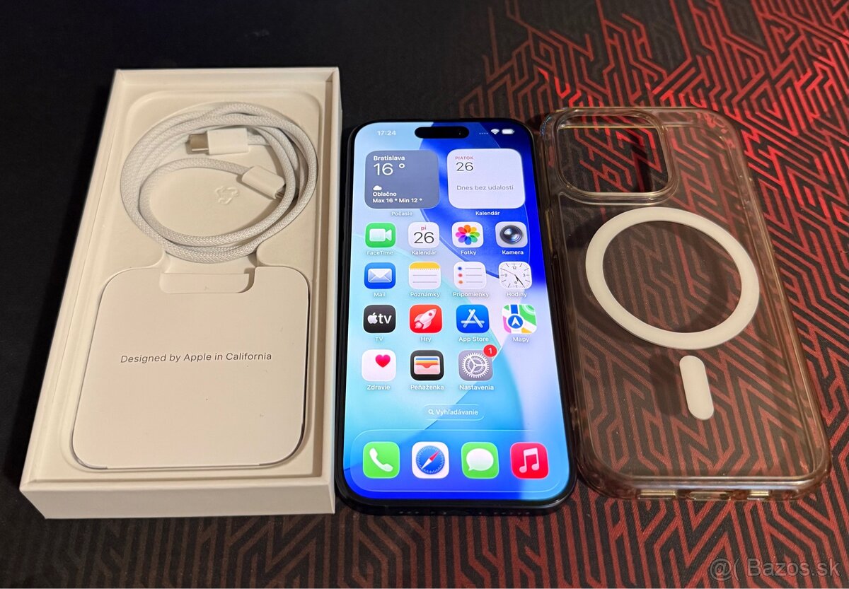 iPhone 15 Pro, Blue Titanium