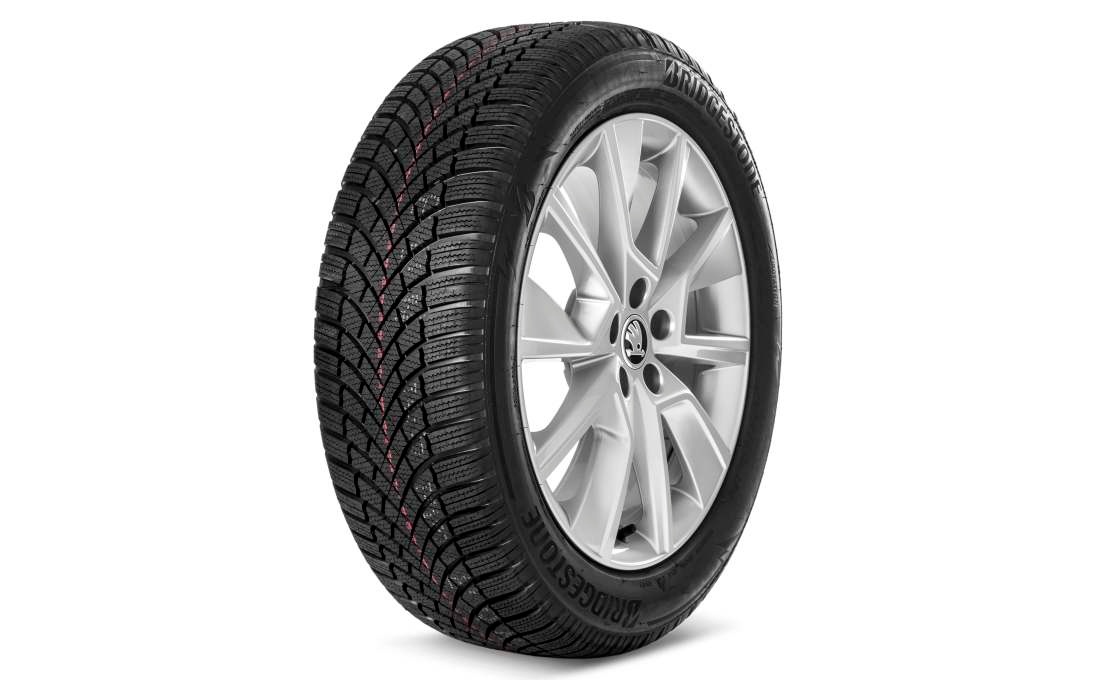 Predam nove zimne kompletne kolesa R17 pre Kamiq