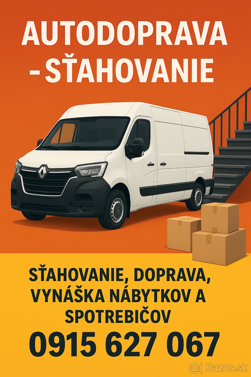 SŤAHOVANIE-AUTODOPRAVA