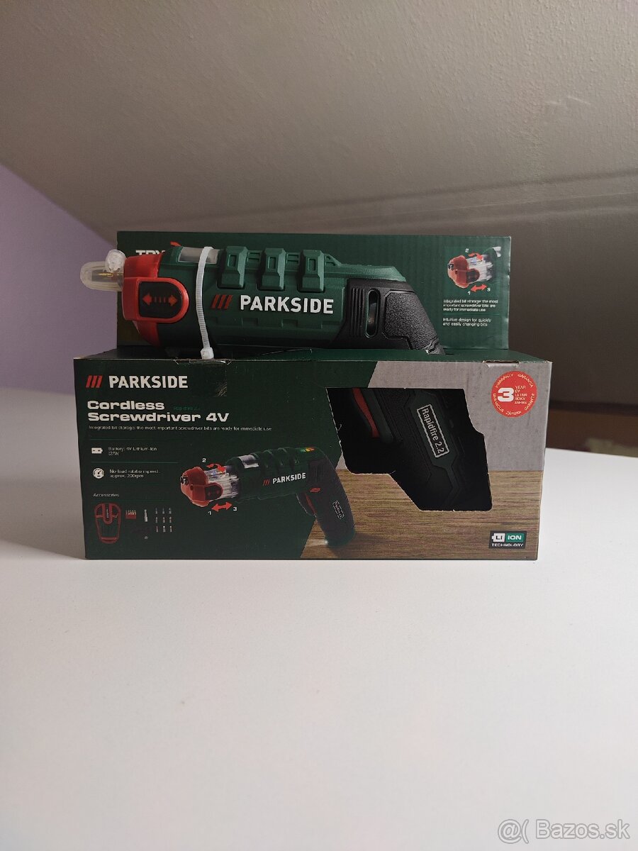 Parkside Rapidfire 2.2 z príslušenstvom