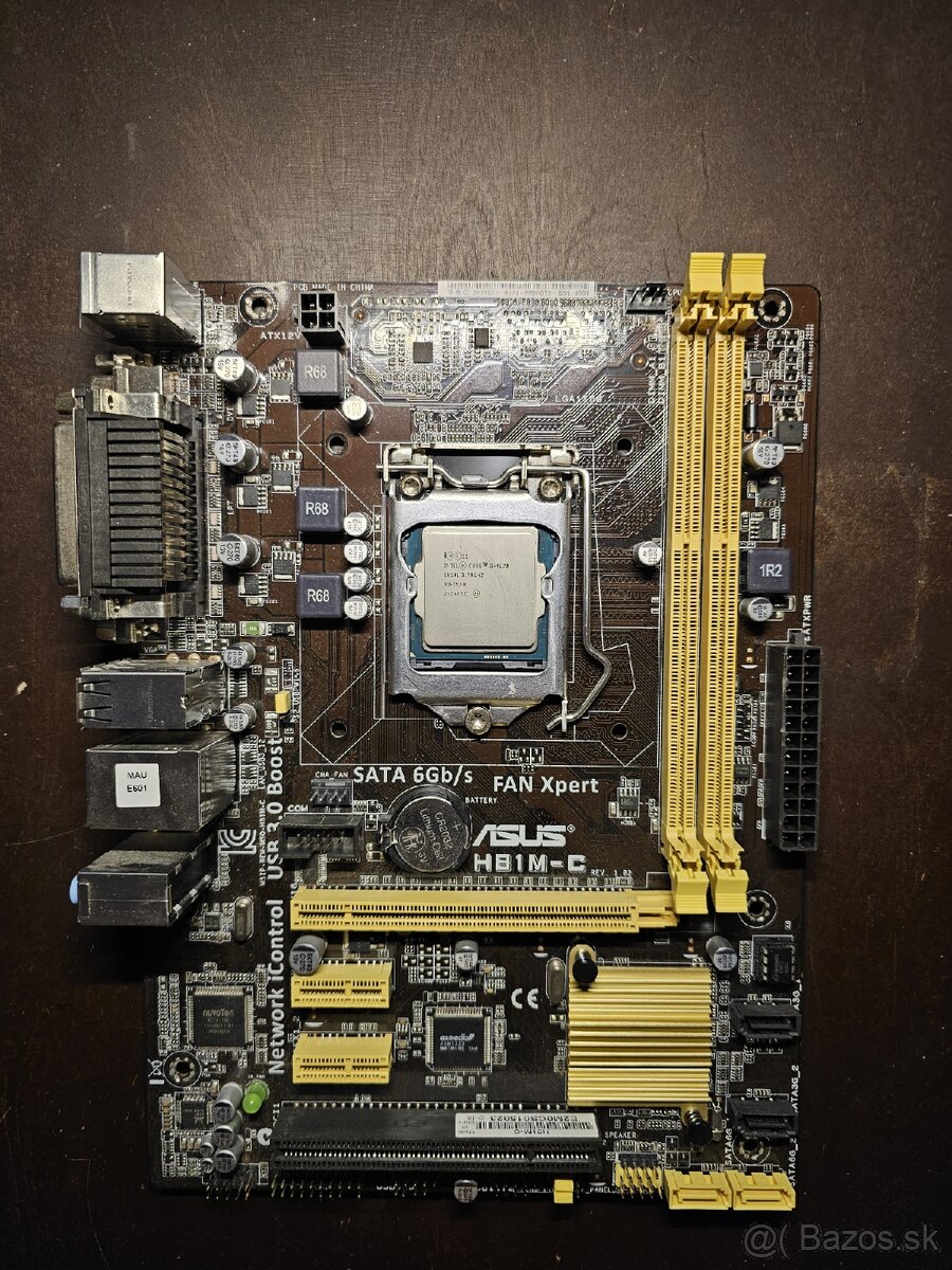 Doska LGA 1150 + i3 4gen + chladič
