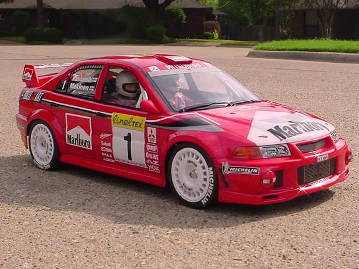 Tamiya Mitsubishi Lancer karoseria