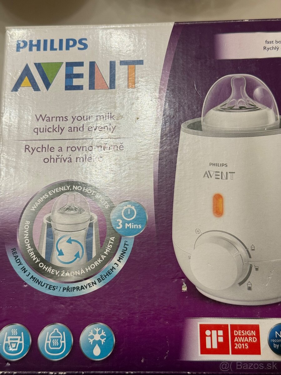 Ohrievač flas na mlieko avent SCF355/00