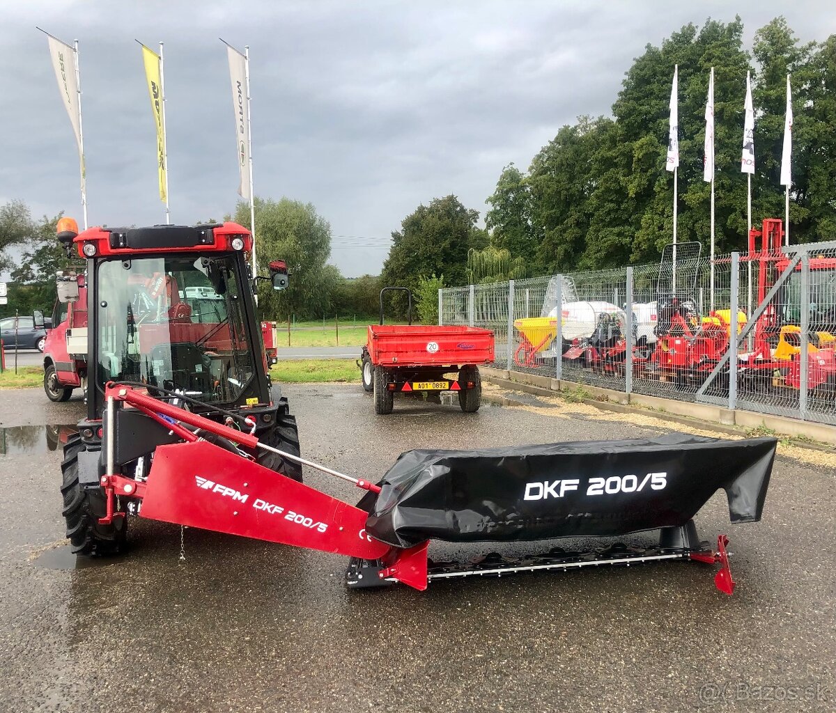 Disková kosačka zadná 165cm - hydraulické sklápění