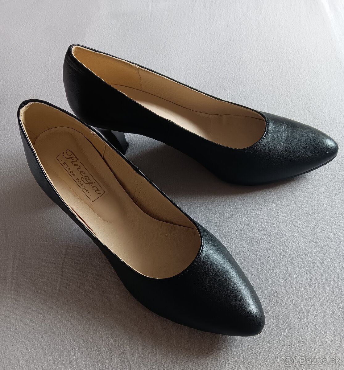 Kožené lodičky veľ. 38