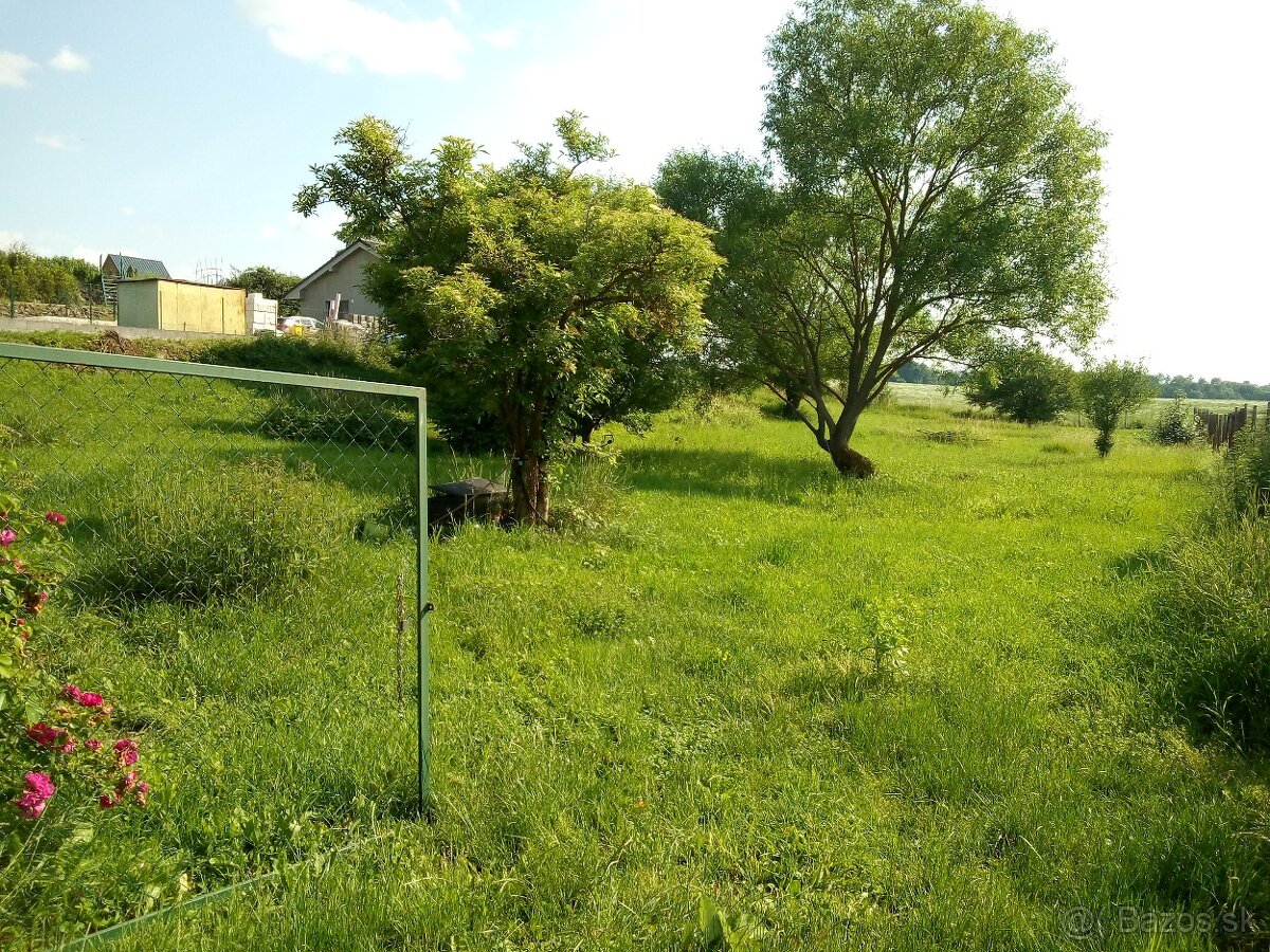 Pozemok na lacné bývanie v mobilnom dome - rezervovaný