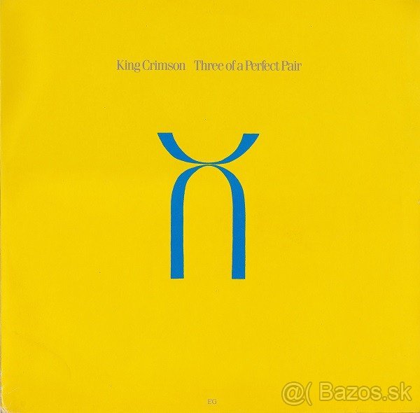 LP King Crimson – Three Of A Perfect Pair - Germany 1984
