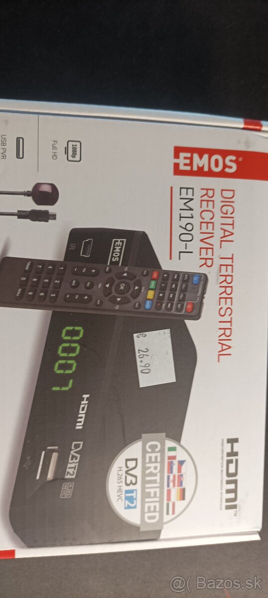 Set-top box EMOS EM190-L