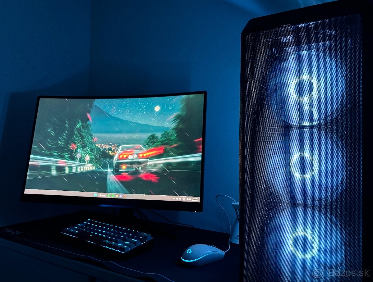 herný PC LYNX Grunex Gamer 2023 + MSI monitor 27”