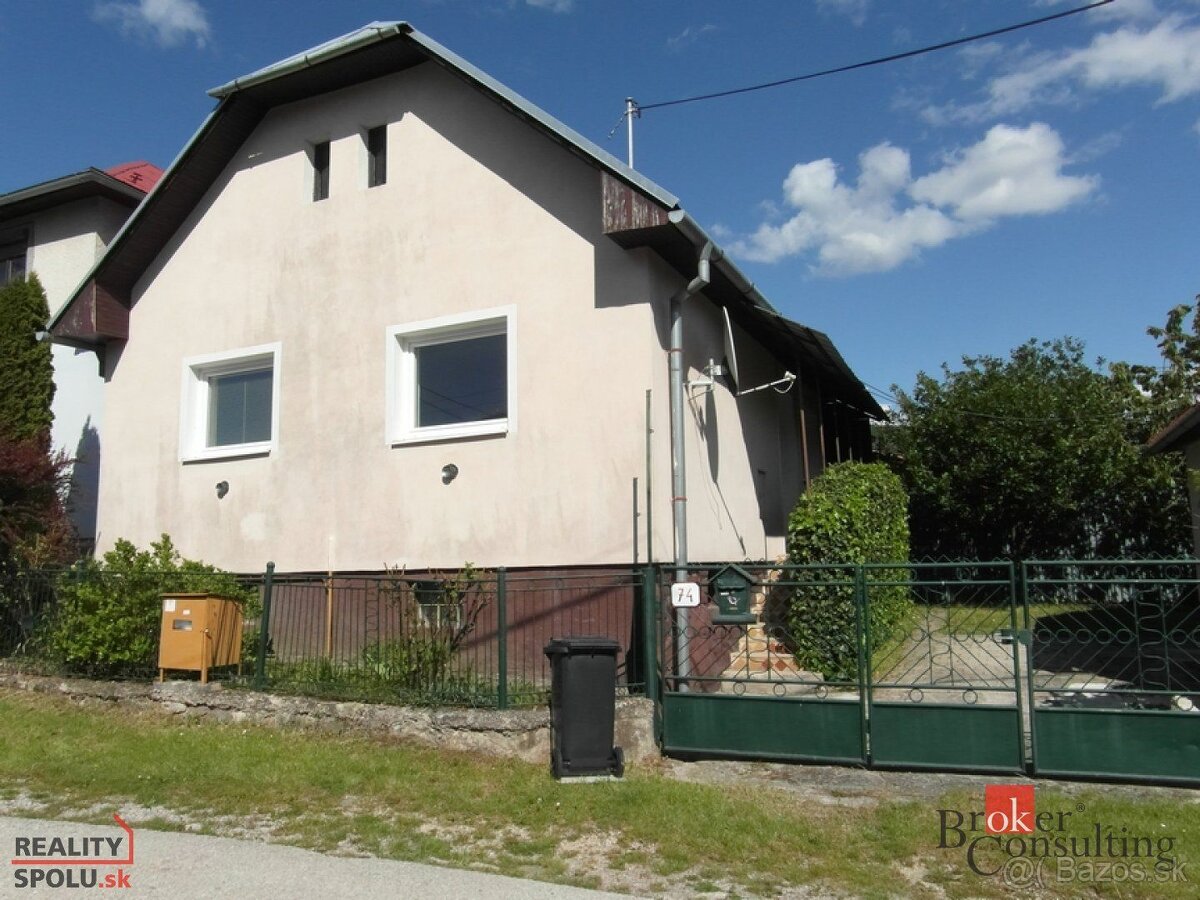 Rodinný dom Seč predaj, staršia rekonštrukcia, pozemok 191 m