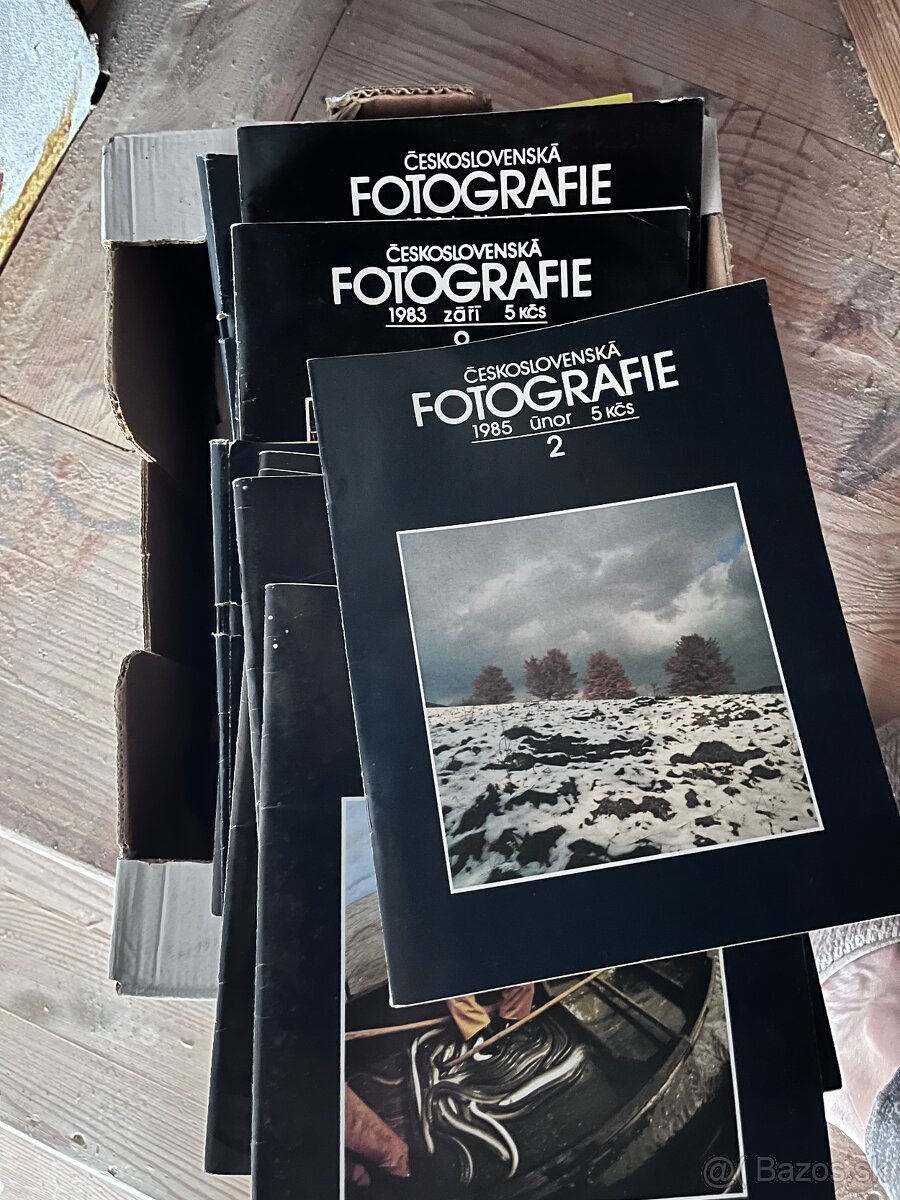 Časopis Československá Fotografie 1981-85