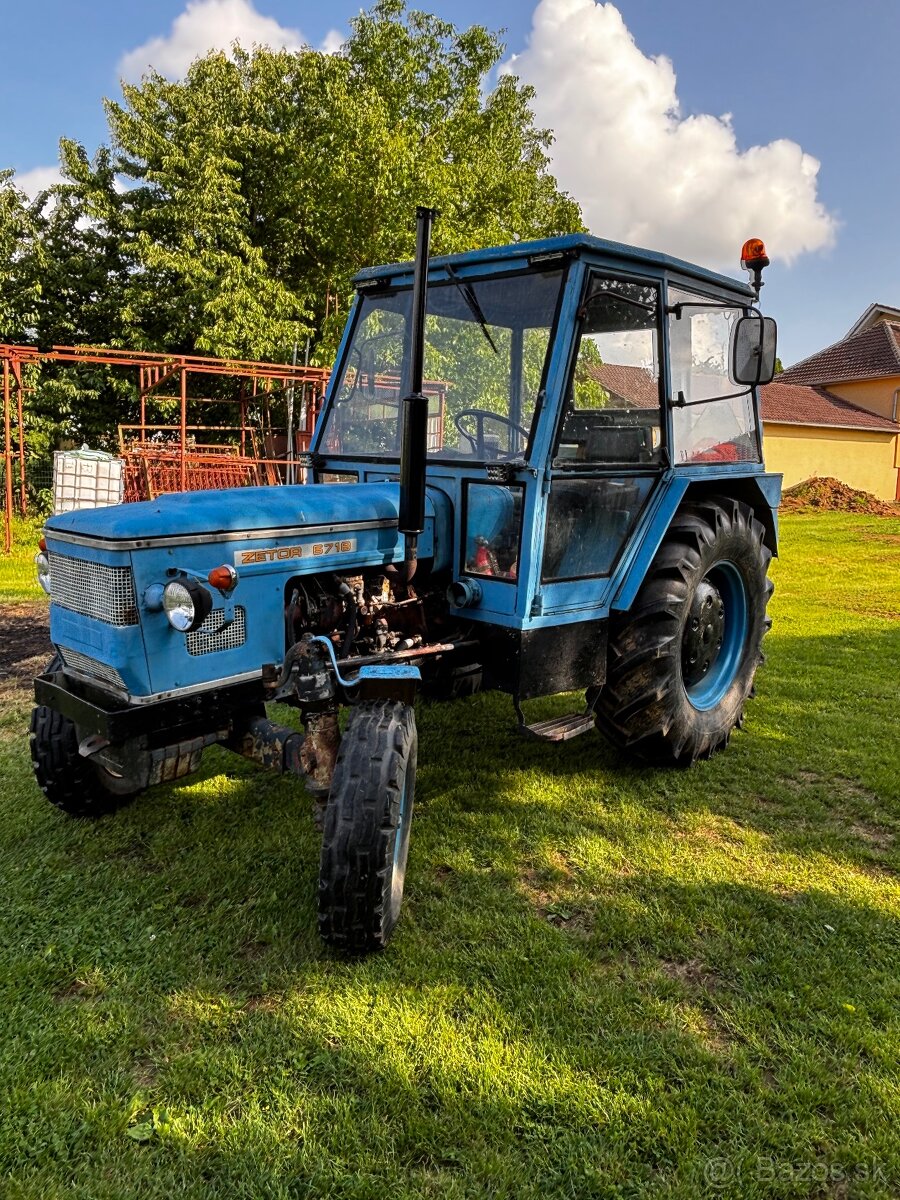 Predám Zetor 6718 s tp a ŠPZ