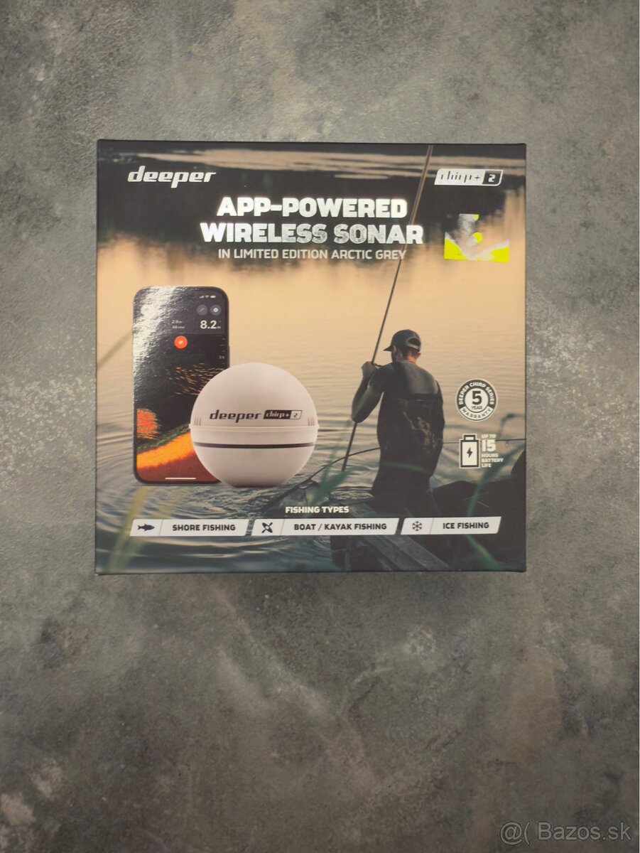 Deeper Chirp +2. +držiak na ľod
