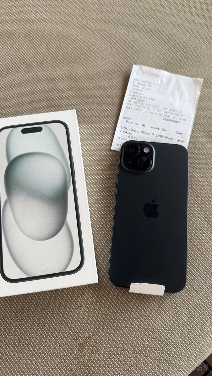 Vymenim novy iPhone 15 Black