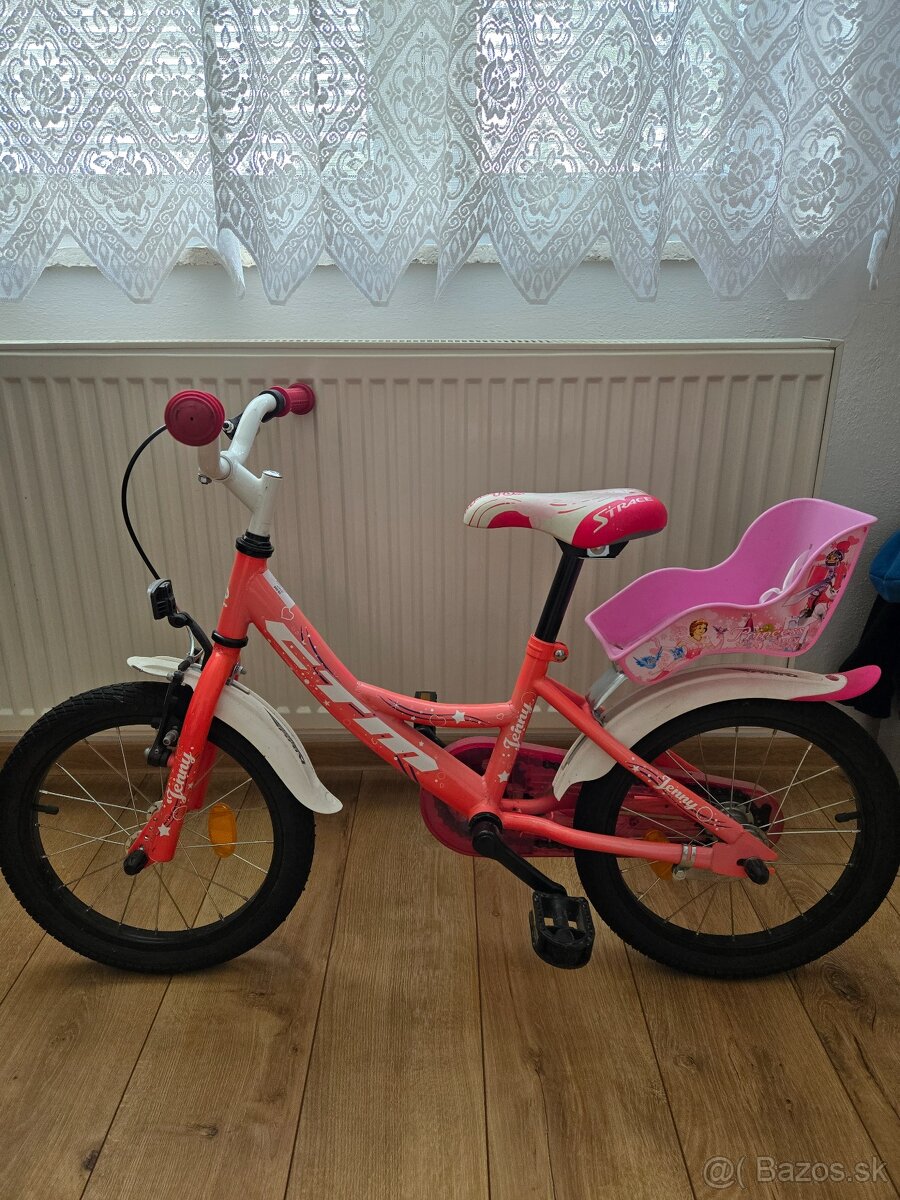 Detský dievčenský bicykel
