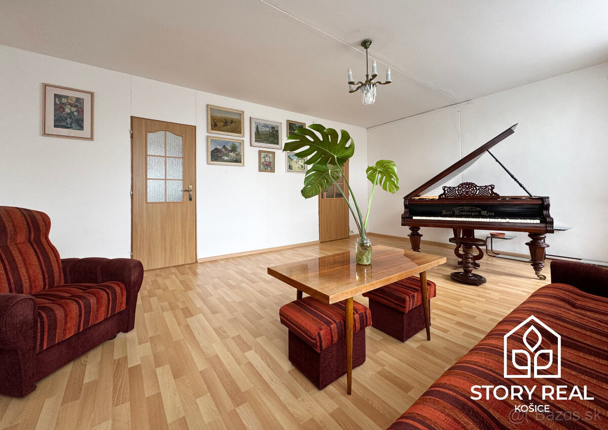 3-izbový byt pražského typu – 68 m², ulica Obrody, Košice –