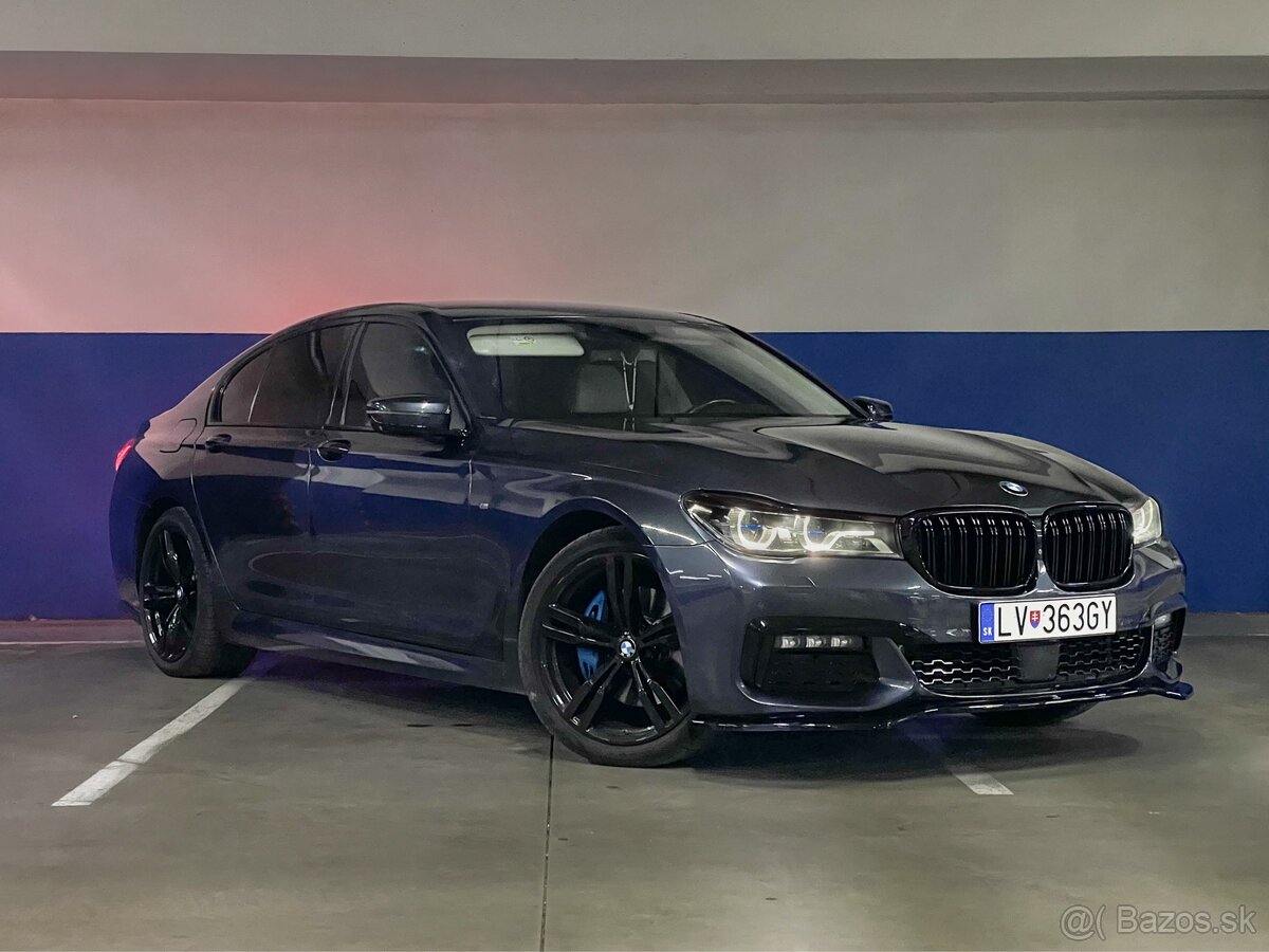 BMW 740d xDrive 2016 - 186 000 km - 26 830€ bez DPH