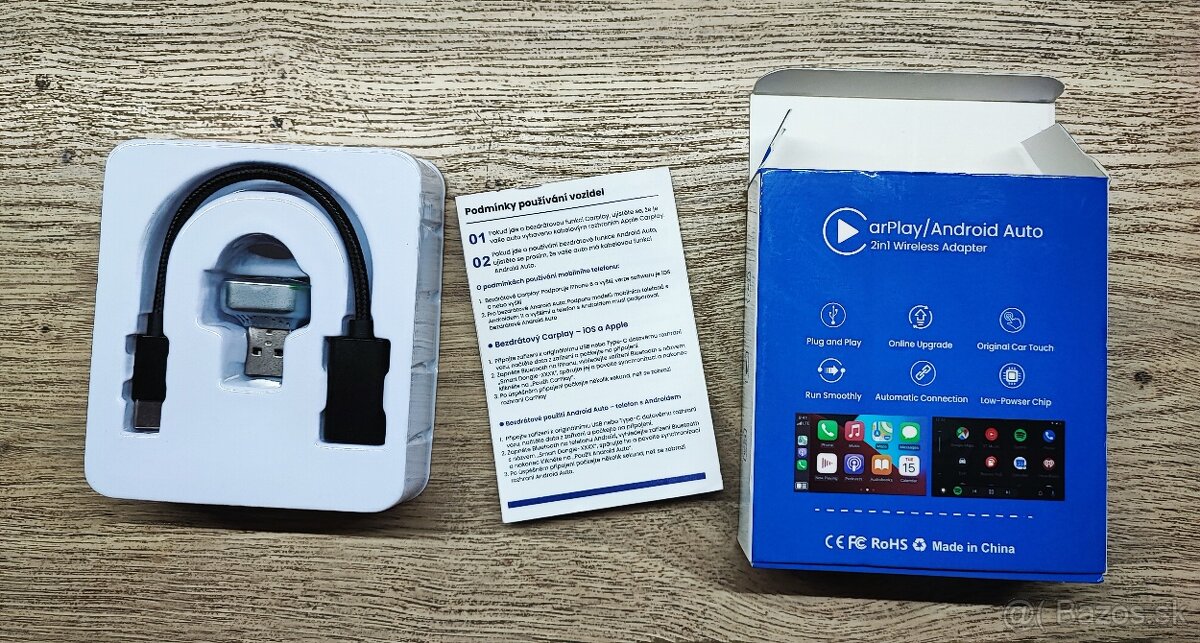 CarPlay/ Android Auto WIFI adaptér